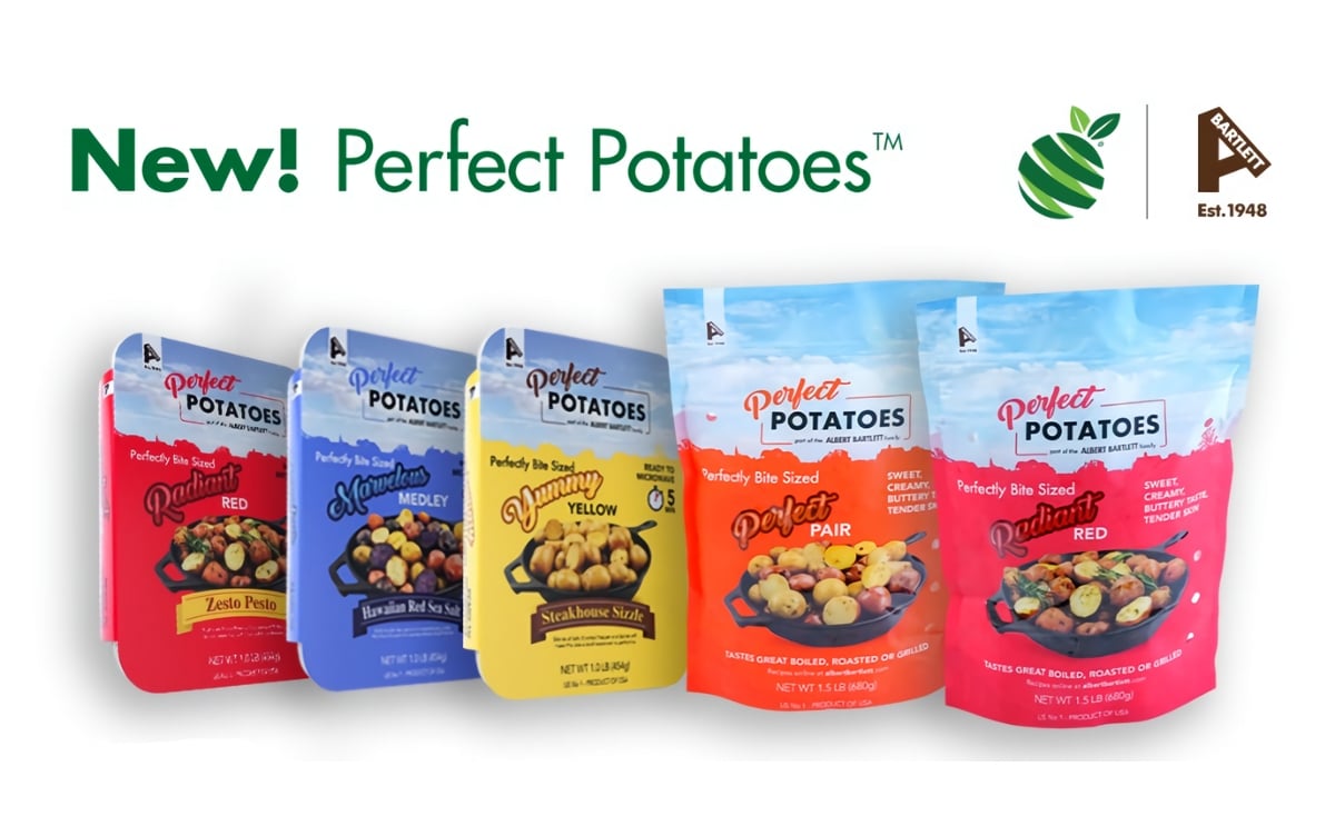 'Perfect Potato' - a new line of bite-size potatoes by Robinson fresh and Albert Bartlett 'Perfect Potato' - a new line of bite-size potatoes by Robinson fresh and Albert Bartlett
