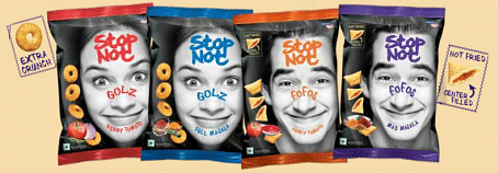 Perfetti van Melle savory snack brand "Stop Not"
