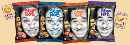 Perfetti van Melle savory snack brand "Stop Not" Perfetti van Melle savory snack brand "Stop Not"