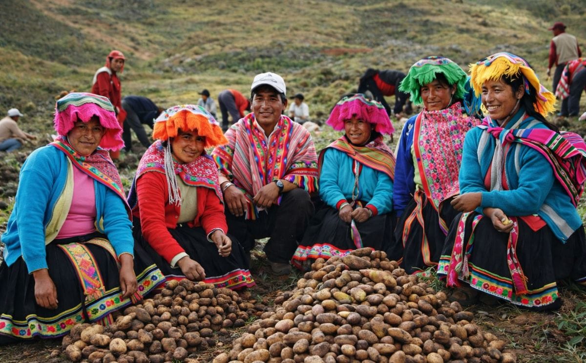 Cultivadores de papa (Centro Internacional de la Papa) Cultivadores de papa (Centro Internacional de la Papa)