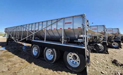 PGS Equipment - Spudnik 2050 (50' Semi Trailer Chain Bottom with Tarp) PGS Equipment - Spudnik 2050 (50' Semi Trailer Chain Bottom with Tarp)