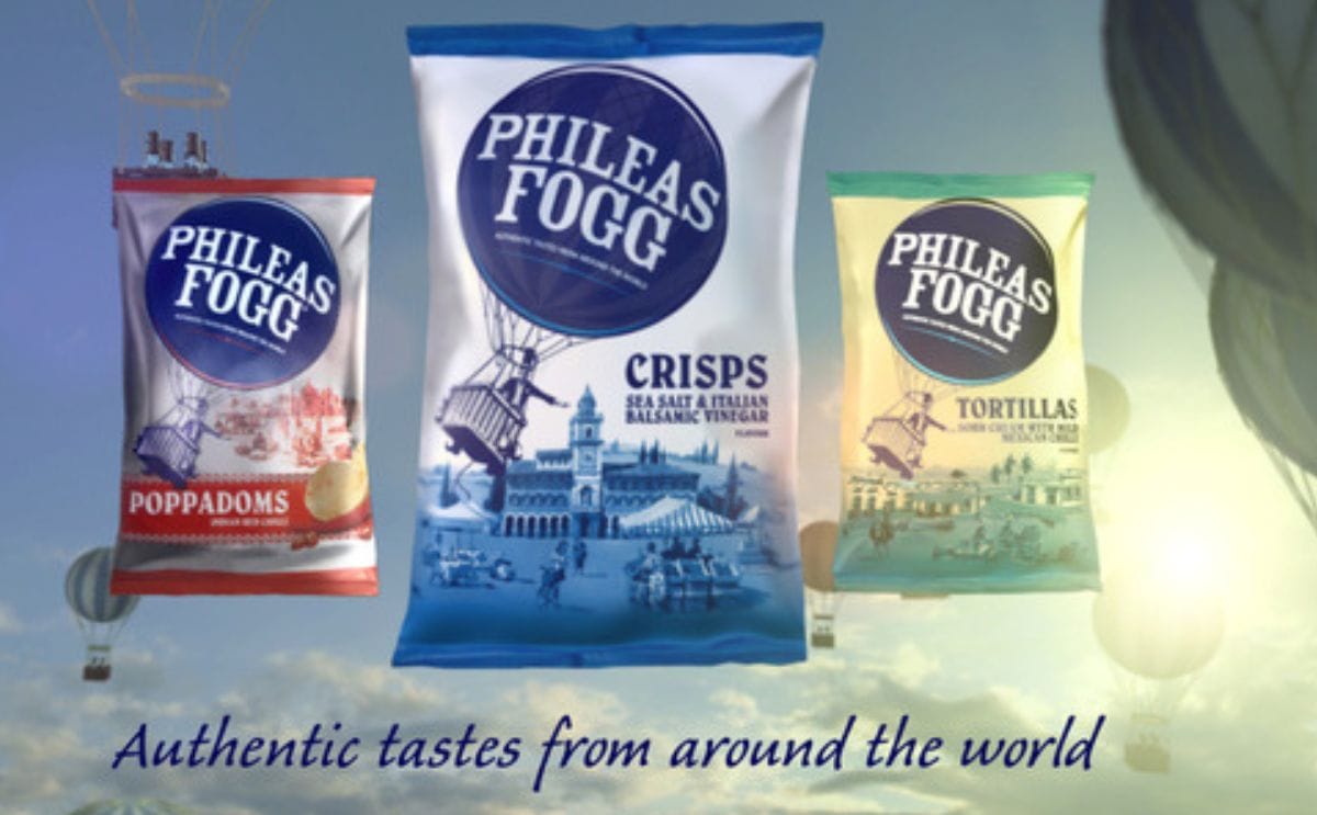 Phileas Fogg new pack design Phileas Fogg new pack design