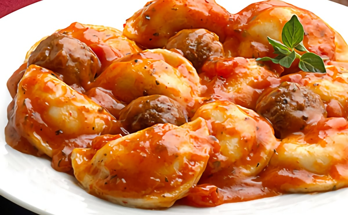 Pierogies marinara Pierogies marinara