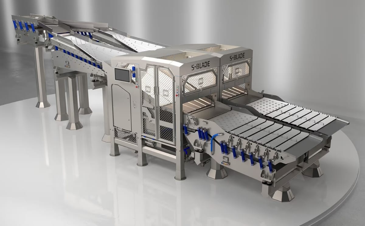 PIP Innovations S-Blade - Automated Defect Removal System for Strip Products (French Fries)