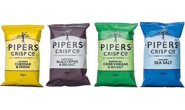 More British Crisps coming to the United States: Pipers Crisps Potato Chips