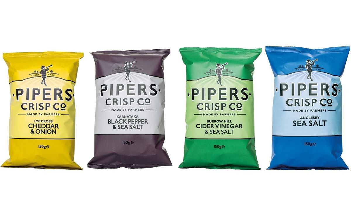 The award-winning British Pipers Crisps potato chips can now be enjoyed by more Americans