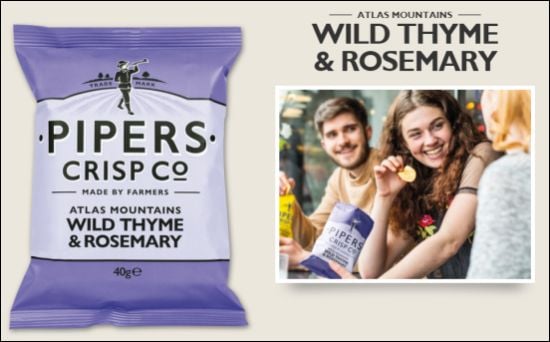 Pipers Crisp: Wild Thyme & Rosemary Pipers Crisp: Wild Thyme & Rosemary