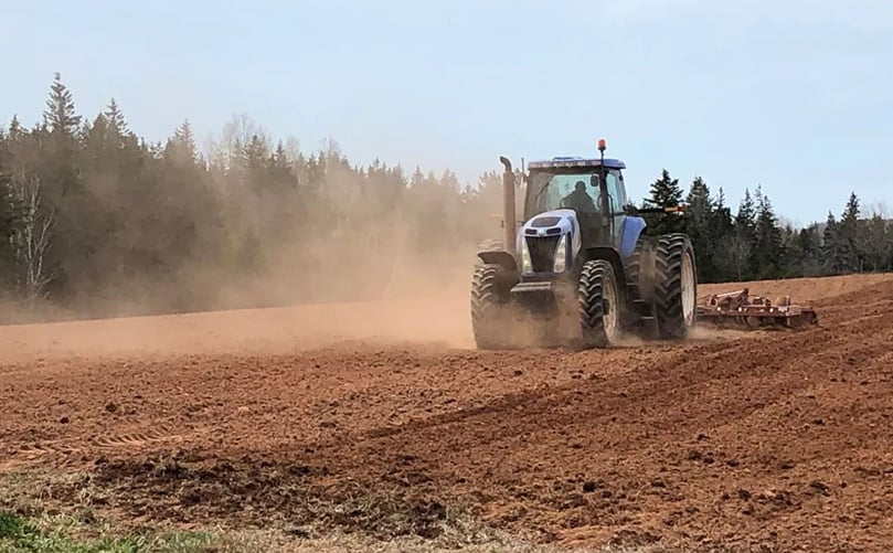 MacIsaac says 'there's nothing nicer than to plant a crop, work all season and grow it, harvest it and do that to the very extent of your ability.' (Courtesy: Kerry Campbell/CBC) MacIsaac says 'there's nothing nicer than to plant a crop, work all season and grow it, harvest it and do that to the very extent of your ability.' (Courtesy: Kerry Campbell/CBC)