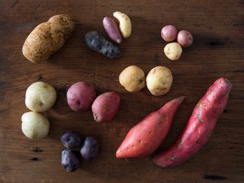 Variedad de patatas para consumo fresco, industria y especialidad