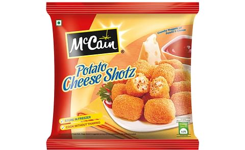McCain Foods India introduces McCain Potato Cheese Shotz McCain Foods India introduces McCain Potato Cheese Shotz