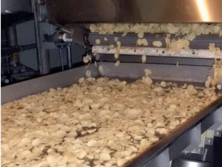 Potato Chips production at ATOP Food Products Potato Chips production at ATOP Food Products