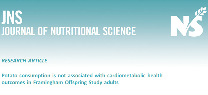 Potato consumption is not associated with cardiometabolic health outcomes in Framingham Offspring Study adults