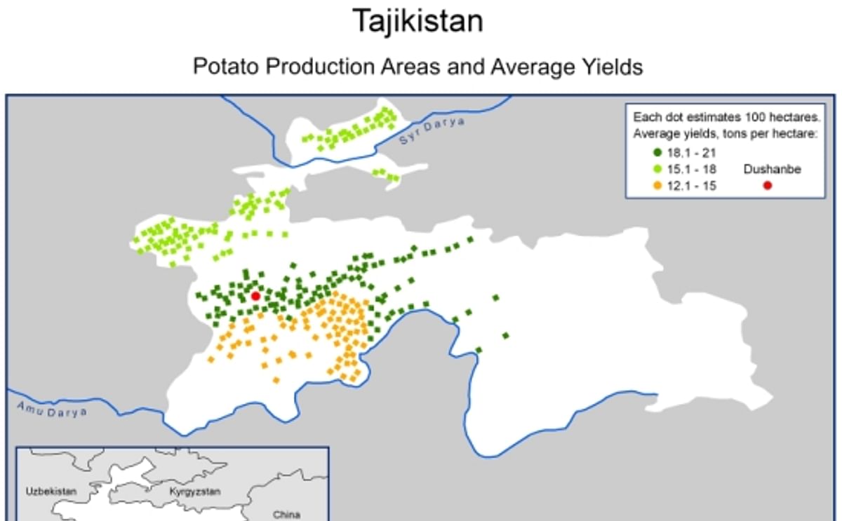 Potato Cultivation In Tajikistan (2004; Courtesy CIP) Potato Cultivation In Tajikistan (2004; Courtesy CIP)
