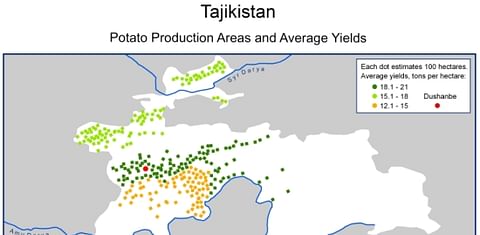 Potato Cultivation In Tajikistan (2004; Courtesy CIP)