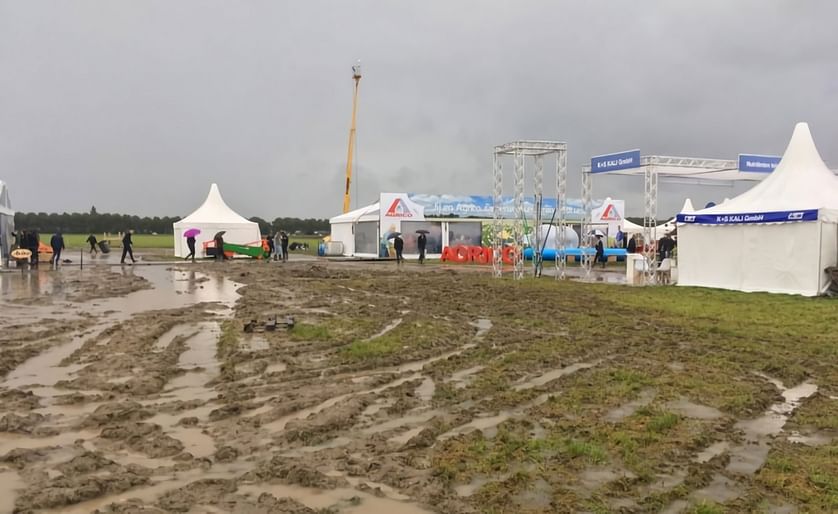 Despite the cancellation of the first day of Potato Europe (Wednesday) and the less then perfect weather on Thursday, the 270 exhibitors were able to welcome around 10,000 visitors, just on the Thursday (Courtesy: Rabobank)