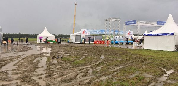 Potato Europe 2017 welcomed 10,000 visitors on Thursday, despite the weather.