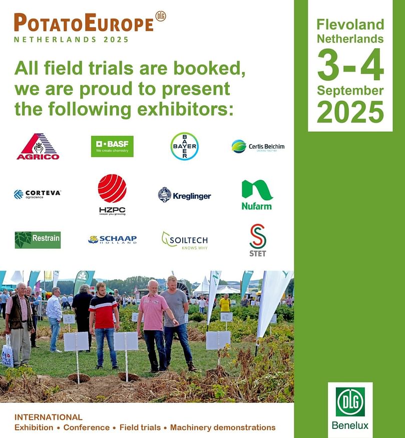 These leading companies will be showcasing innovative potato varieties and crop protection solutions at PotatoEurope Netherlands 2025!