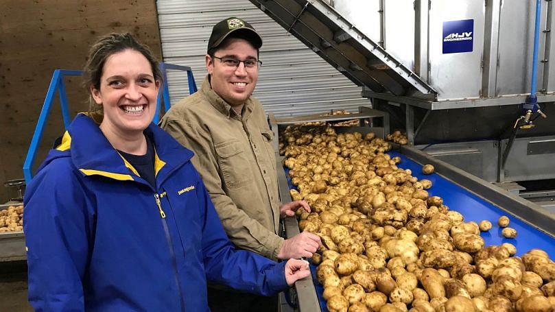 Sunrise Potato Storage in Alliston, Ontario, Canada