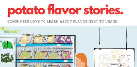 Potato flavor stories Consumer love to learn about flavor next to usage