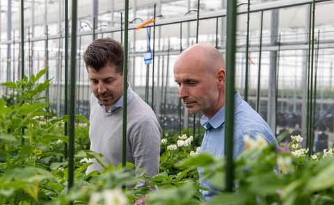 (LR) Stan Oome the programme leader for Molecular Biology of HZPC and Remco Ursem the programme leader for Bioinformatics. (LR) Stan Oome the programme leader for Molecular Biology of HZPC and Remco Ursem the programme leader for Bioinformatics.