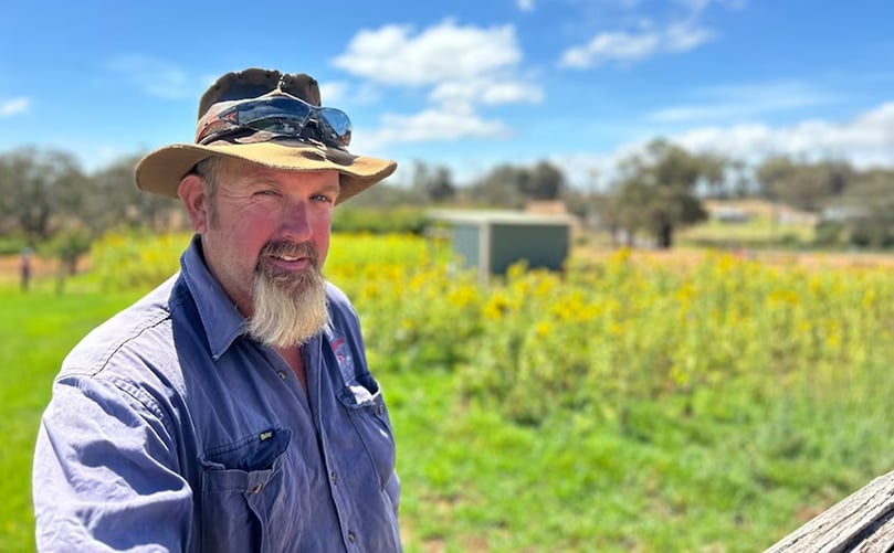 Potato grower Michael Smith has increased his plantings by 35 per cent in the last two years. Potato grower Michael Smith has increased his plantings by 35 per cent in the last two years.