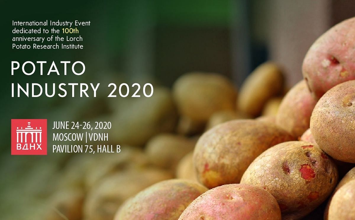 Potato Industry 2020: International industry event dedicated to the 100th anniversary of the 'Russian Research Institute of potato farming named after A. G. Lorch' Potato Industry 2020: International industry event dedicated to the 100th anniversary of the 'Russian Research Institute of potato farming named after A. G. Lorch'