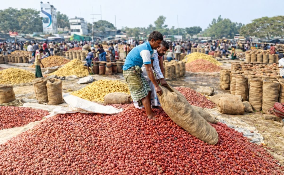 Protests and transport blockades in Bangladesh disastrous for potato farmers Protests and transport blockades in Bangladesh disastrous for potato farmers