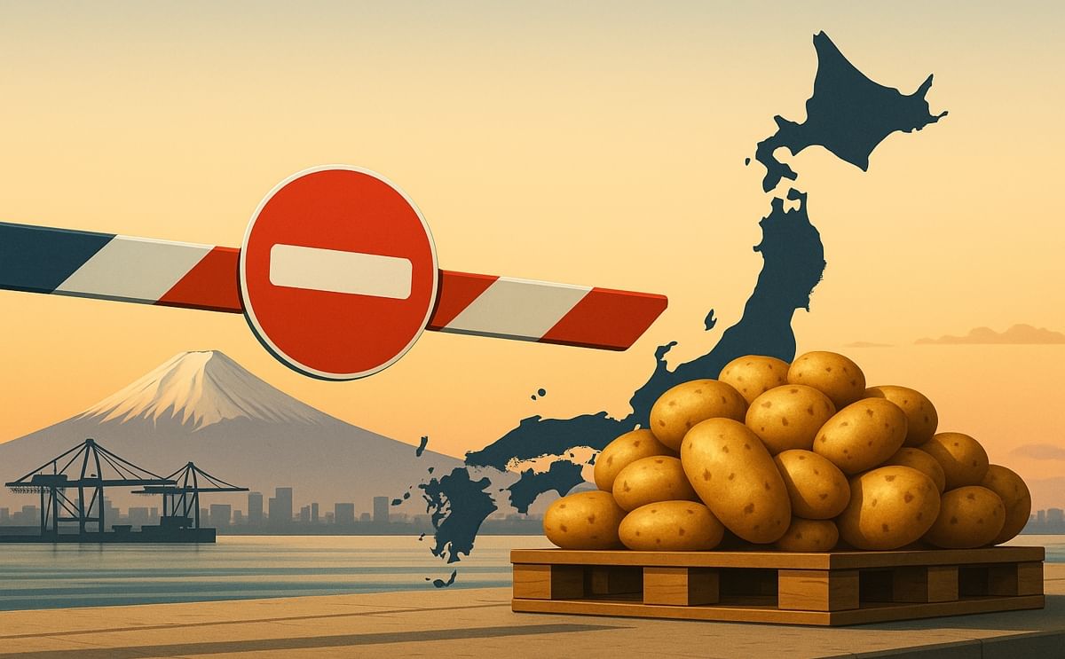 Closed gate on Japan’s market for United States potatoes