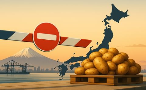 Closed gate on Japan’s market for United States potatoes Closed gate on Japan’s market for United States potatoes