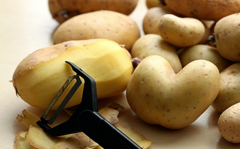 From Skin to Solution: The Art of Potato Peeling From Skin to Solution: The Art of Potato Peeling