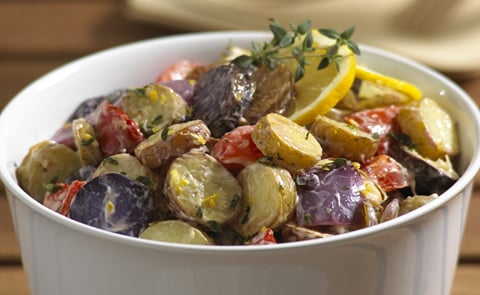 Cooking and cooling potatoes - like you do when you make a potato salad - can significantly increase the amount of Resistant Starch. Cooking and cooling potatoes - like you do when you make a potato salad - can significantly increase the amount of Resistant Starch.