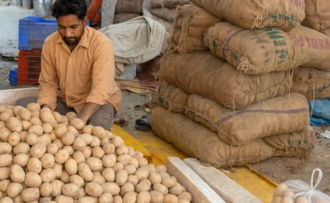 Potato, Tomato prices continue to skyrocket in India Potato, Tomato prices continue to skyrocket in India