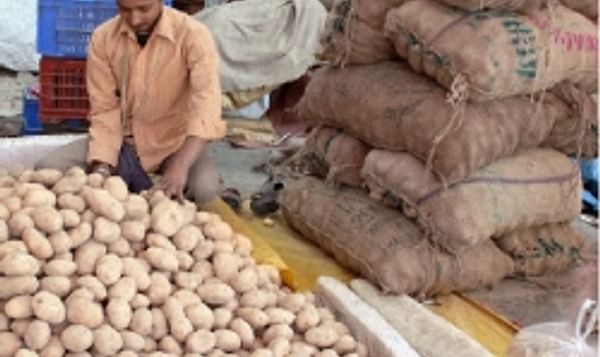 Potato sales in India