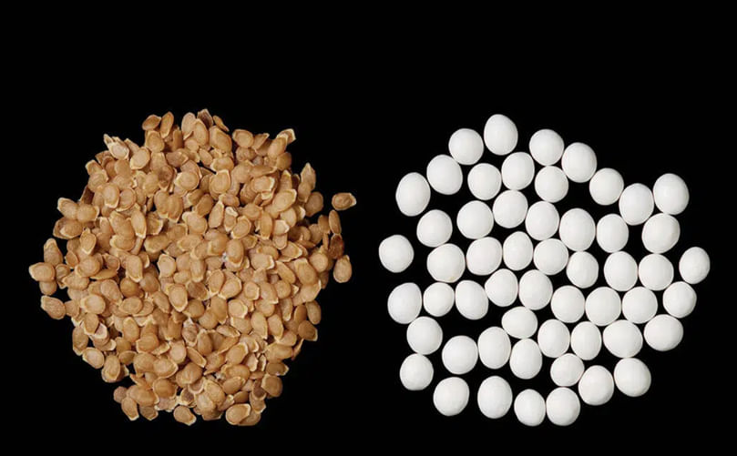 Pelleted TPS for improved sowing