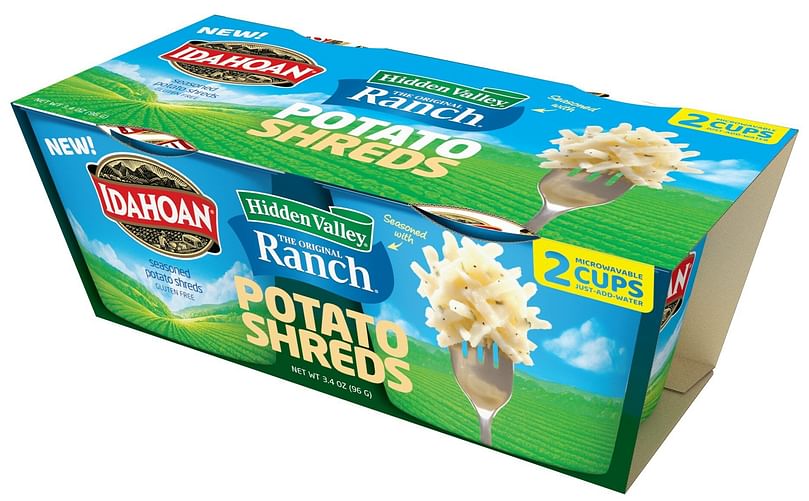 Idahoan® Potato Shreds seasoned with Hidden Valley® Original Ranch®