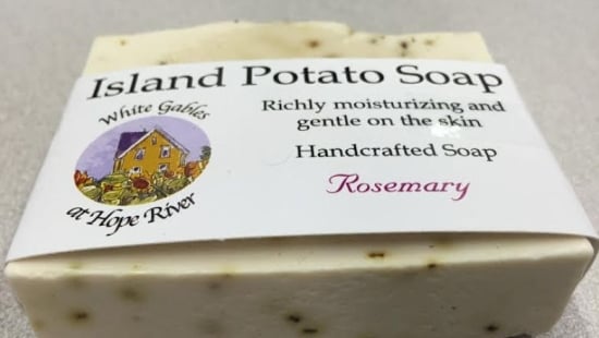 Handcrafted Island Potato Soap, ready for sale. Handcrafted Island Potato Soap, ready for sale.