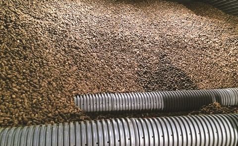 Bulk potato storage Bulk potato storage