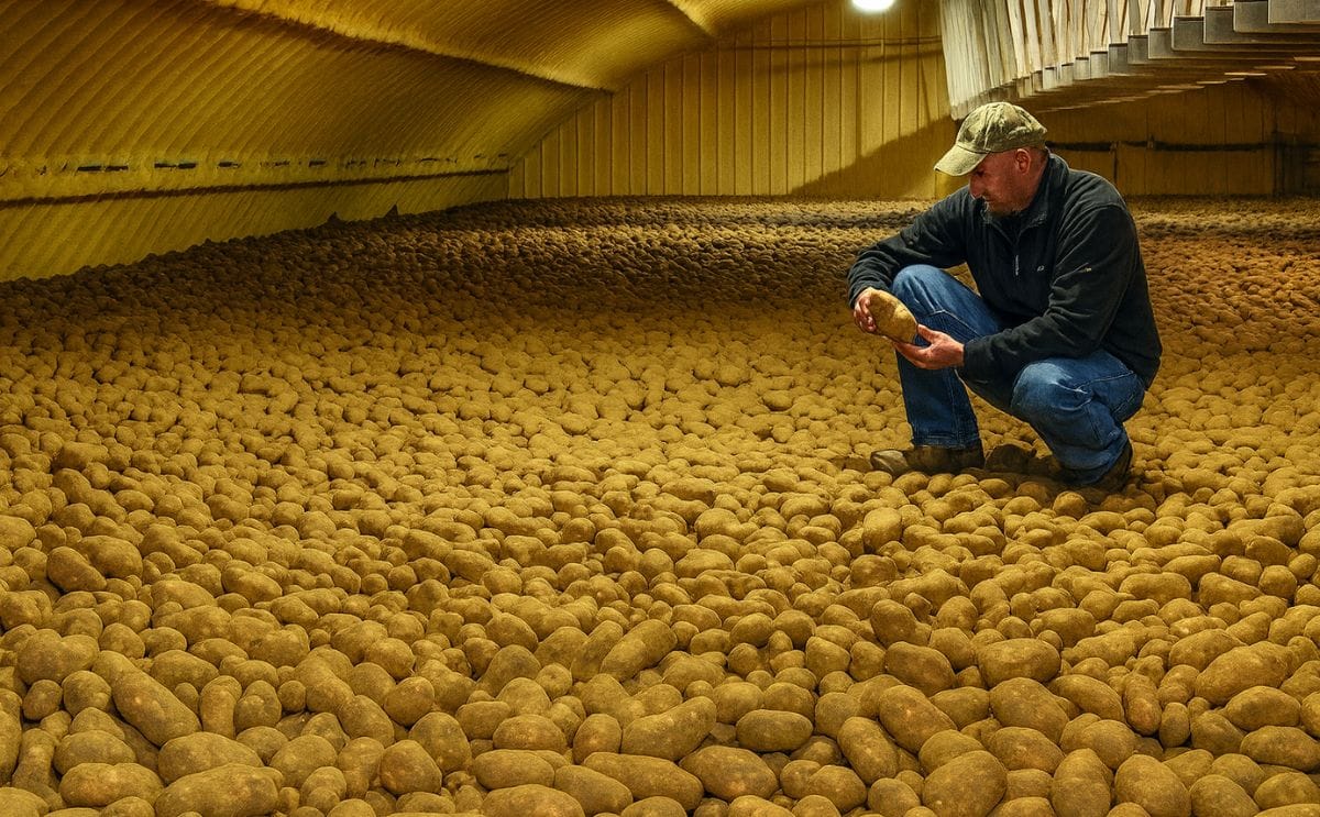 Major US Potato States held 263 million cwt in stock per December 1, 2014