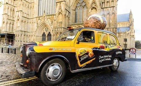 McCain Foods Creates the World's First Potato Scented Taxi McCain Foods Creates the World's First Potato Scented Taxi