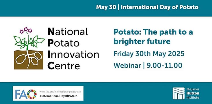 James Hutton Institute Webinar: “Potato – The Path to a Bright Future”