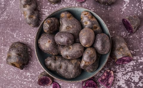 Purple potatoes Purple potatoes