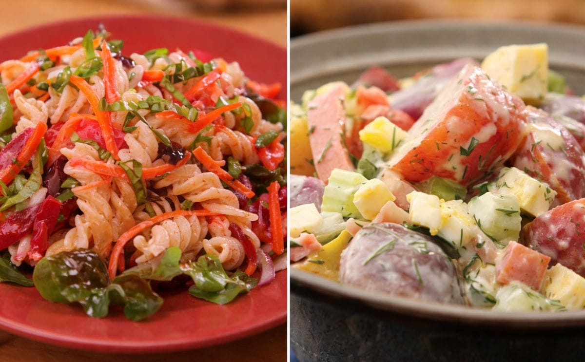 Potato Salad out-SHINES Pasta Salad