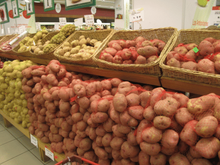 Potato Display Potato Display