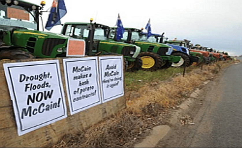 Ballarat Potato farmers, McCain Foods reach agreement