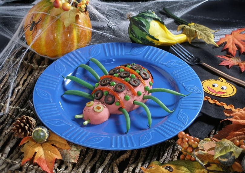 Potato Recipes Halloween - Creepy Idaho Potato Critters Pink Spider (link to recipe) Potato Recipes Halloween - Creepy Idaho Potato Critters Pink Spider (link to recipe)