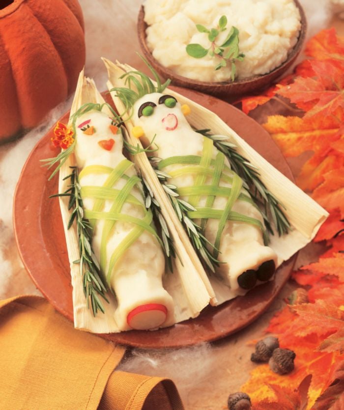 Potato Recipes Halloween - Mummified Mashed Idaho Potatoes (link to recipe) Potato Recipes Halloween - Mummified Mashed Idaho Potatoes (link to recipe)