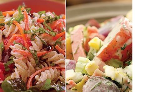 Potato Salad out-SHINES Pasta Salad Potato Salad out-SHINES Pasta Salad