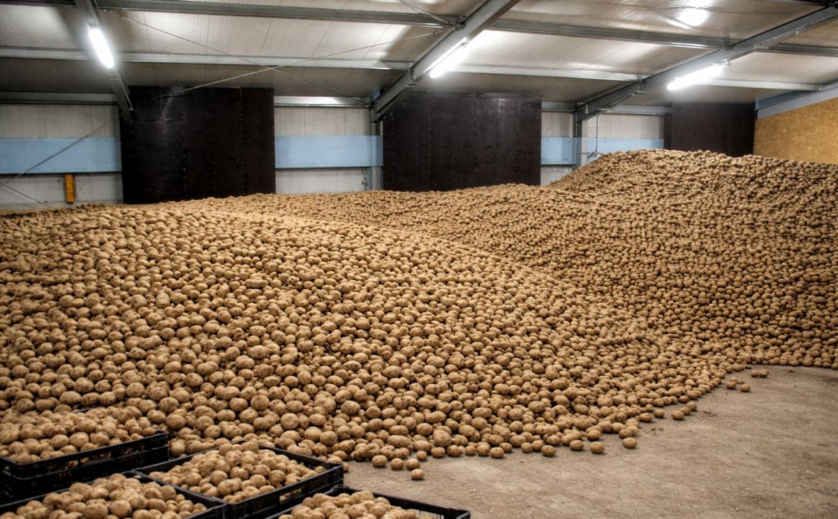 The potato surplus in Europe is putting pressure on prices amid weak demand. The potato surplus in Europe is putting pressure on prices amid weak demand.