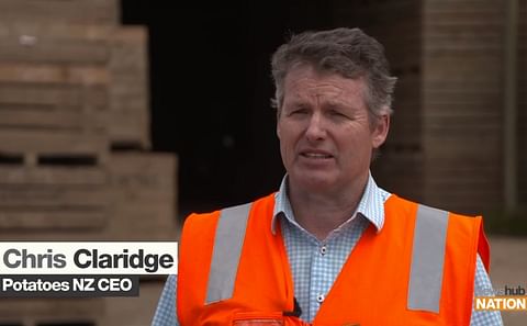 Chris Claridge, CEO of Potatoes New Zealand