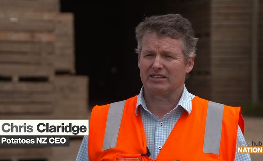 Chris Claridge, CEO of  Potatoes New Zealand